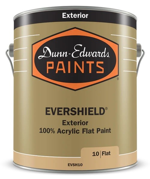 Dunn-Edwards Evershield Exterior Ultra Premium 100% Acrylic Flat EVSH10 - фото 4528