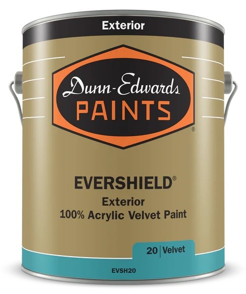 Dunn-Edwards Evershield Exterior Ultra Premium 100% Acrylic Velvet EVSH20 - фото 4529